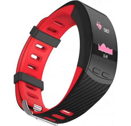 Qumann QSB X Red+Black 10111 Фитнес браслет  QUMANN - krestsy-experts.ru – фото 1