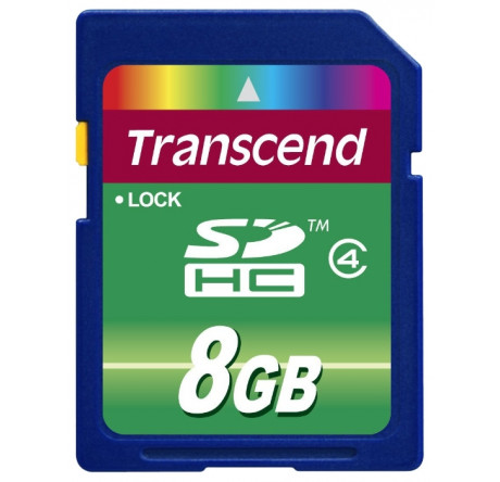 Карта памяти SDHC Transcend 8GB (TS8GSDHC4) Transcend - krestsy-experts.ru – фото 2
