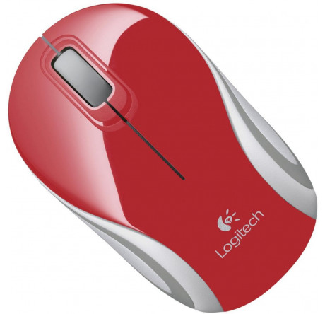 Мышь Logitech Mini Mouse M187- RED Logitech - krestsy-experts.ru – фото 1