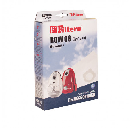 Пылесборник Filtero ROW 08 (3) Экстра Filtero - krestsy-experts.ru – фото 1
