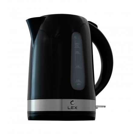 Электрочайник Lex LX30028-1 черный  LEX - krestsy-experts.ru – фото 1