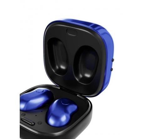 More Choice BW22S  Blue беспроводные Smart вакуумные c LED дисплеем Наушники MORE CHOICE - krestsy-experts.ru – фото 1