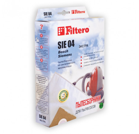 Пылесборник Filtero SIE 04 (4) ЭКСТРА Filtero - krestsy-experts.ru – фото 1