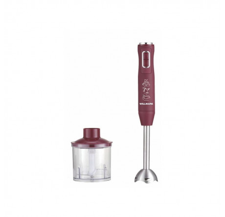 Блендер Willmark WHB-1250PS бордовый  WILLMARK - krestsy-experts.ru – фото 1