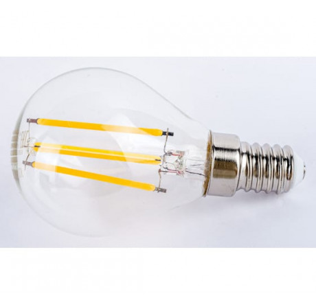 Gauss LED Filament Шар E14 7W 550lm 2700K 1/10/50 105801107 Ламп GAUSS - krestsy-experts.ru – фото 1