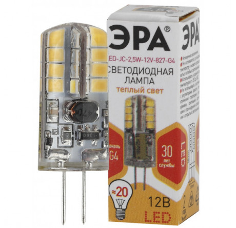 LED JC-2,5W-12V-827-G4 ЭРА ЭРА - krestsy-experts.ru – фото 1