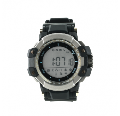 Canyon Smart watch 1.2inch traditional LCD Damage-resistant military style TPU strap meta Смарт часы CANYON - krestsy-experts.ru – фото 1