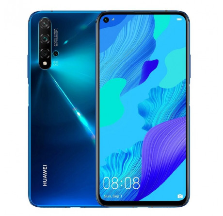 Смартфон Huawei NOVA5T Crush Blue Huawei - krestsy-experts.ru – фото 1