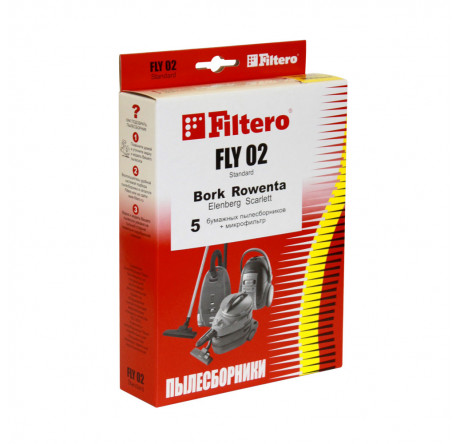 Пылесборник Filtero FLY 02 (5) Standard Filtero - krestsy-experts.ru – фото 1