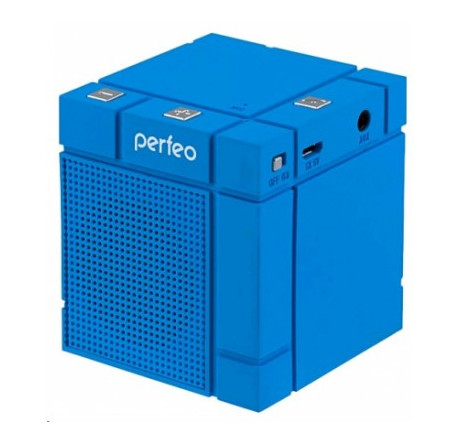 Perfeo XBASS-BOX Bluetooth синий PF-XBBX-BL Perfeo - krestsy-experts.ru – фото 1