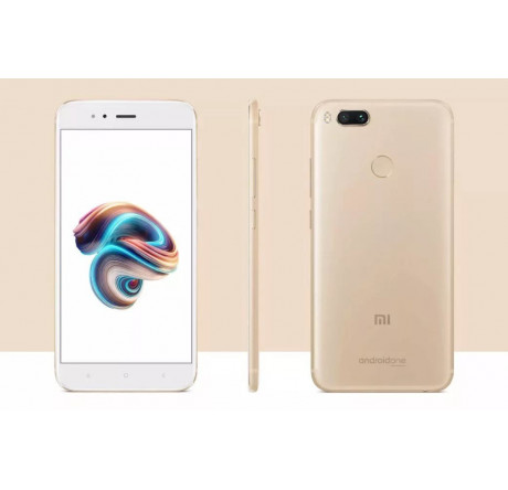 Смартфон Xiaomi Mi A1 Gold (4/32, 3G, 4G/LTE, 2xSIM, Wi-Fi,  GPS Xiaomi - krestsy-experts.ru – фото 1