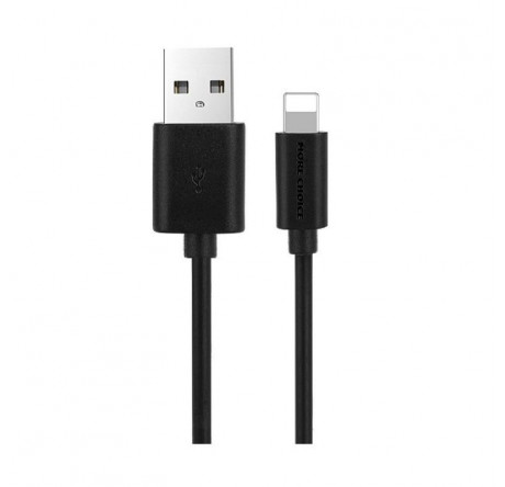 More choice  для Apple 8-pin K13i черный 1м Дата-кабель  MORE CHOICE - krestsy-experts.ru – фото 1