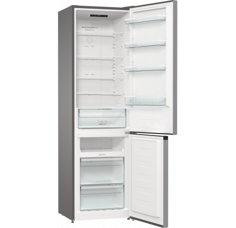 Gorenje NRK6201PS4 серый Холодильник двухкамерный  Gorenje - krestsy-experts.ru – фото 1