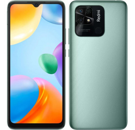 Смартфон Xiaomi Redmi 10C 64ГБ зеленый Xiaomi - krestsy-experts.ru – фото 1