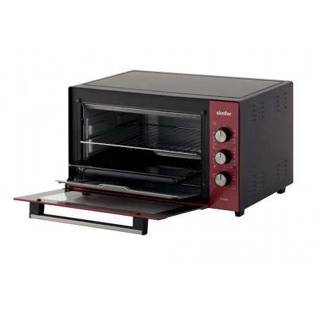 Электропечь Simfer M3524 красный Simfer - krestsy-experts.ru – фото 3