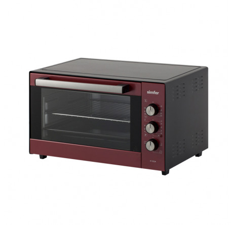 Электропечь Simfer M3524 красный Simfer - krestsy-experts.ru – фото 1