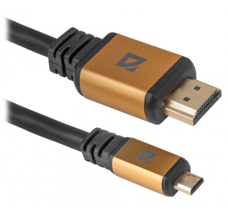 Defender Professional HDMI-microHDMI 1.8м (87461) Кабель Defender - krestsy-experts.ru – фото 1