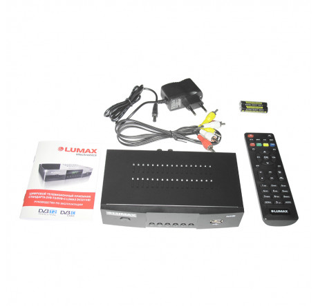 Lumax DVB-T2 DV3211HD Цифровой телевизионный приемник Тюнер  LUMAX - krestsy-experts.ru – фото 1