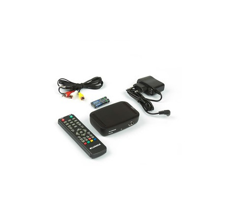 Lumax DVB-T2 DV1110HD Цифровой телевизионный приемник Тюнер  LUMAX - krestsy-experts.ru – фото 1