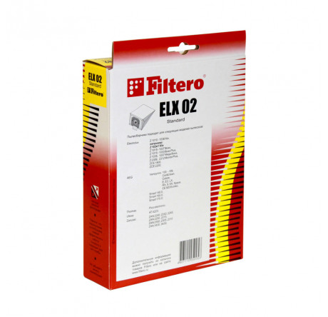Пылесборник Filtero ELX 02 (5) Standard Filtero - krestsy-experts.ru – фото 1