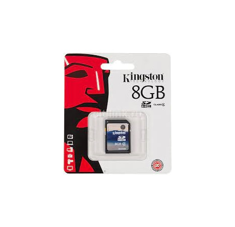 Карта памяти SDHC Kingston 8GB (SD4/8GB) Kingston - krestsy-experts.ru – фото 1