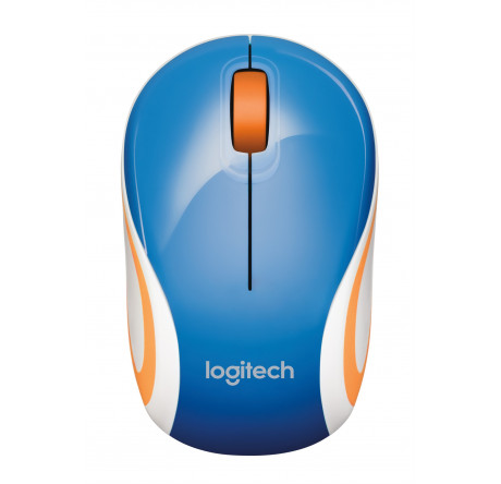 Мышь Logitech Wireless Mini Mouse M187, Blue 910-002733 Logitech - krestsy-experts.ru – фото 1