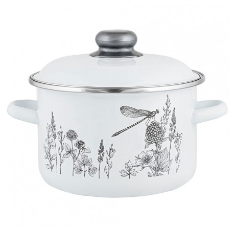 Кастрюля Appetite  Flora-2, 1RD181M Noname - krestsy-experts.ru – фото 1
