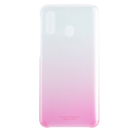 Samsung для Samsung Galaxy A40 Gradation Cover розовый (EF-AA405CPEGRU) Чехол (клип-кейс)  Samsung - krestsy-experts.ru – фото 1