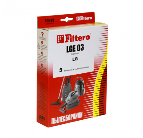 Пылесборник Filtero LGE 03 (5) Standard Filtero - krestsy-experts.ru – фото 1