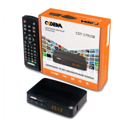 TV-тюнер Cadena CDT-1791SB CADENA - krestsy-experts.ru – фото 1