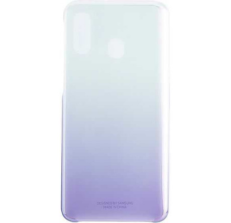 Samsung для Samsung Galaxy A40 Gradation Cover фиолетовый (EF-AA405CVEGRU) Чехол (клип-кейс)  Samsung - krestsy-experts.ru – фото 1