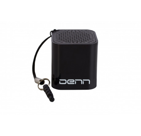 DENN DBS111 с микрофоном и встроенным аккумулятором. Мощность 2W. черная  Беспроводная аудио колонка Denn - krestsy-experts.ru – фото 1
