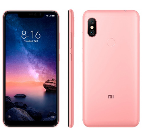 Смартфон Xiaomi Redmi Note 6 Pro Rose Gold  64ГБ Xiaomi - krestsy-experts.ru – фото 1