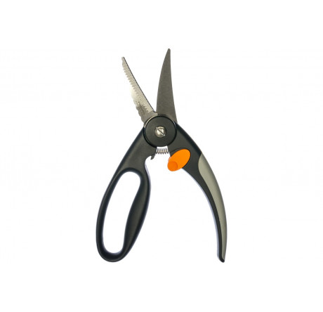 Fiskars 1003032 [FF Softgrip; 22см; нерж.; 162г] Ножницы кух. д/рыбы  Fiskars - krestsy-experts.ru – фото 1