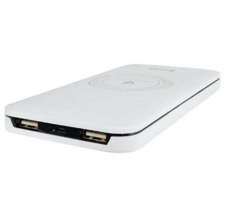 Isa W2  8000 mAh с функцией беспроводной зарядки черный 112121 Внешний аккумулятор  ISA - krestsy-experts.ru – фото 1