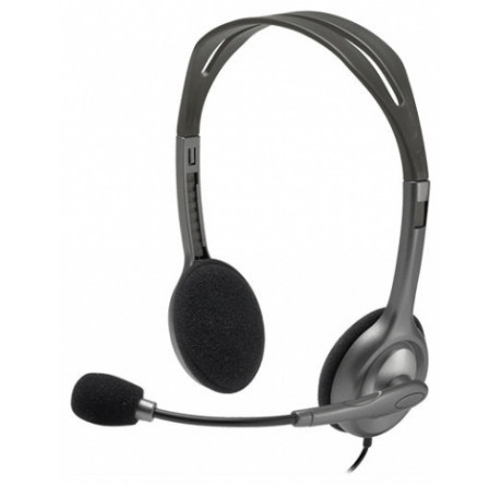 Наушники Logitech Гарнитура Stereo Headset H111 Logitech - krestsy-experts.ru – фото 1