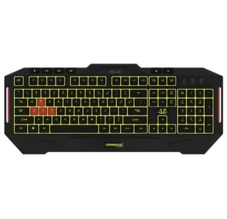 Клавитура Asus Cerberus MKII чёрная Asus - krestsy-experts.ru – фото 1
