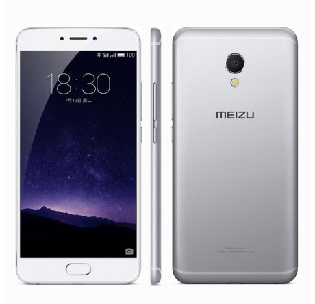 Смартфон Meizu MX6 4/32GB silver MEIZU - krestsy-experts.ru – фото 1