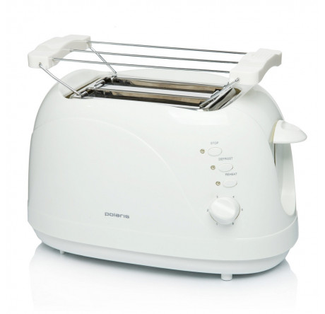 Тостер Polaris PET 0702L белый Polaris - krestsy-experts.ru – фото 2