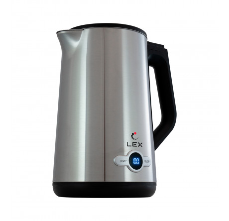 Электрочайник Lex LX30022-1 серебристый  LEX - krestsy-experts.ru – фото 1