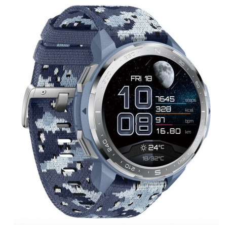 Honor 55026082  Kanon-B19A  Camo Blue Смарт-часы  Huawei - krestsy-experts.ru – фото 1