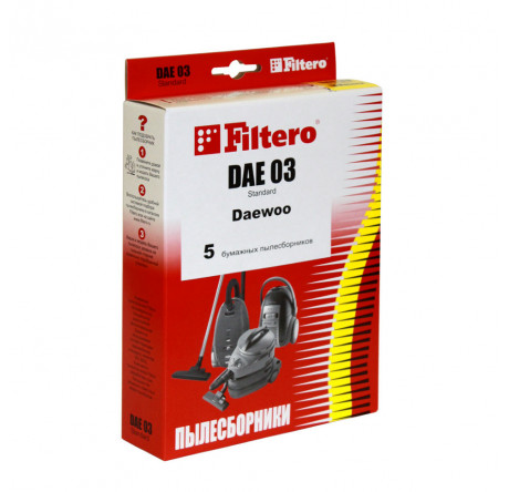 Пылесборник Filtero DAE 03 (5) Standard Filtero - krestsy-experts.ru – фото 1