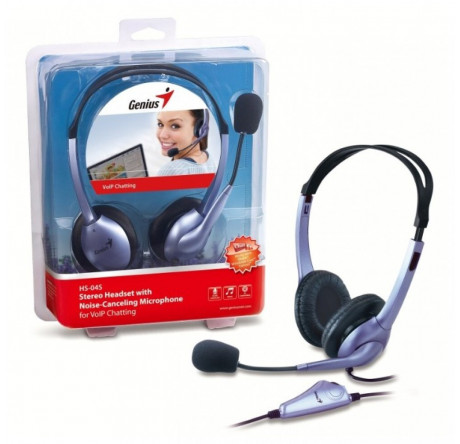 Наушники Genius HS-04S  Genius - krestsy-experts.ru – фото 1